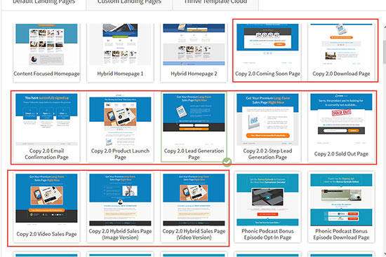 Tạo Landing Page wordpress nhanh với plugin Thrive Landing Pages