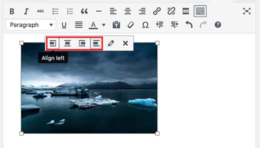 Cách chỉnh sửa hình ảnh trực tiếp trên wordpress