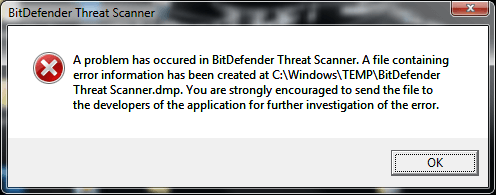 [Fixed 100%] Lỗi BitDefender Threat Scanner trên Win 10