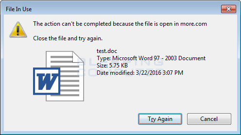 Cách xóa file đang chạy, đang sử dụng trên máy tính