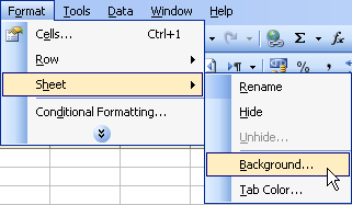 Hướng dẫn tạo nền trong file Excel nhanh chóng