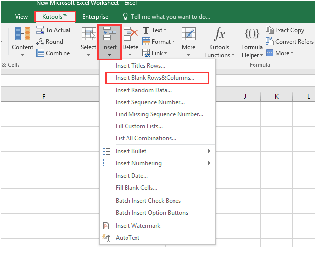 Top 4 cách chèn hàng và cột hàng loạt trong Excel